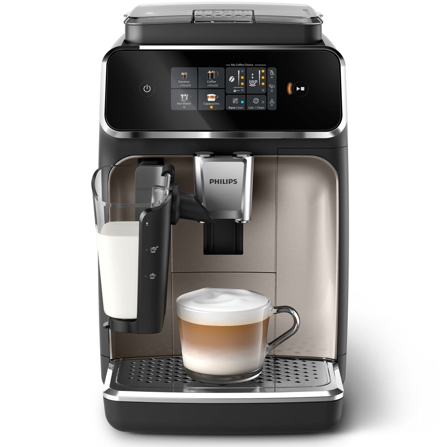 Philips Helautomatisk espressomaskin EP2336/40 (svart/krom)-Scandikitchen